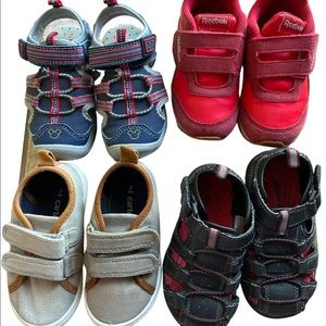 Bundle of shoes size 7 for toddlers
